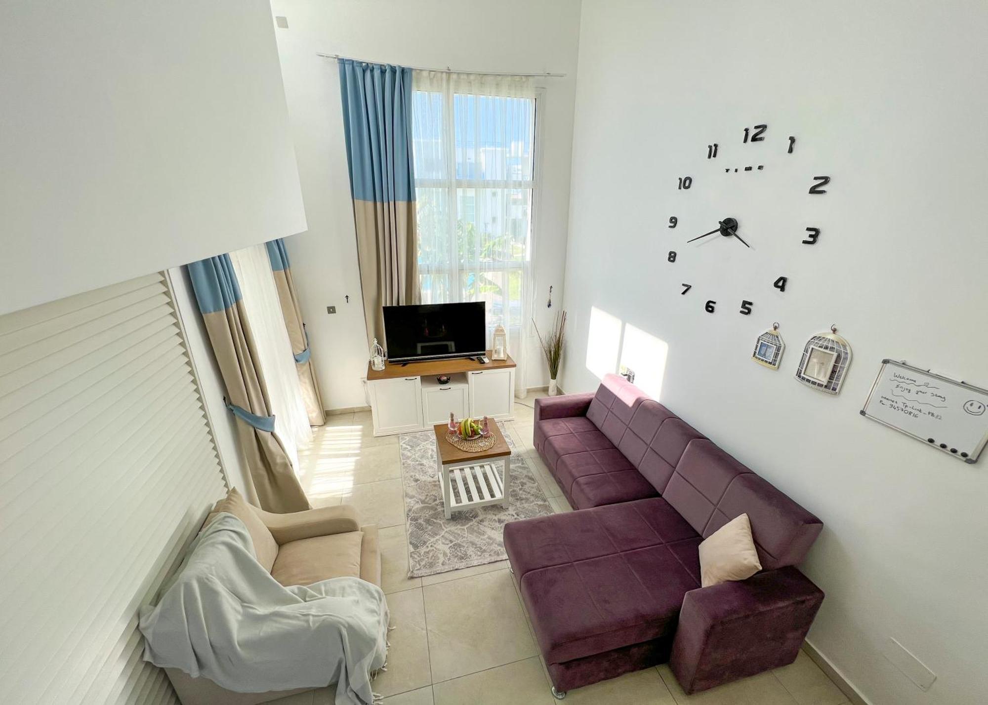 קיירניה Garden Loft Apt With Pool In Alsancak Kyrenia מראה חיצוני תמונה